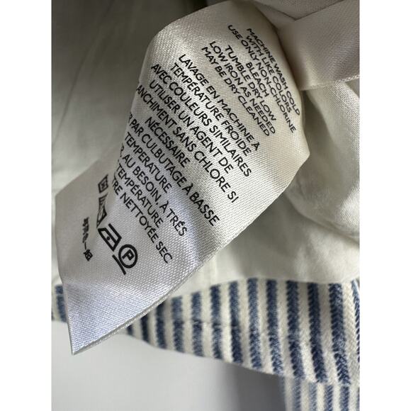 Free People Distressed Factory Bleached Out Indigo Cassie Jacket Crop Medium - Picture 10 of 16